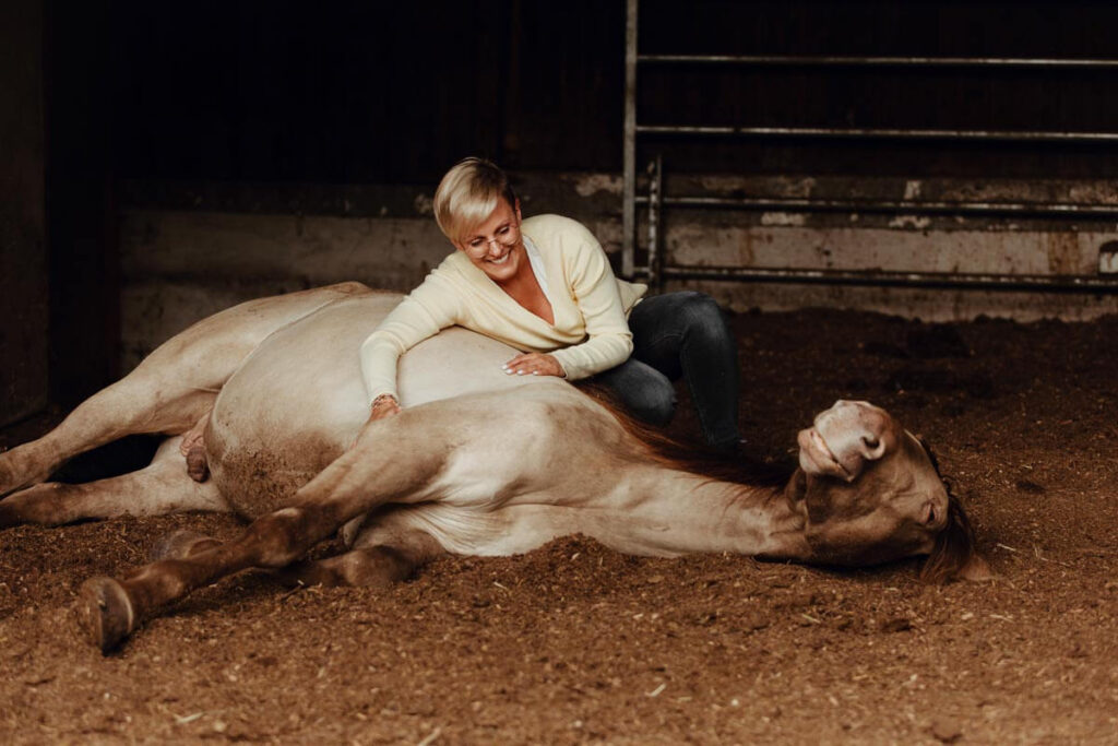 Einzeltherapie für Erwachsene mit Pferden